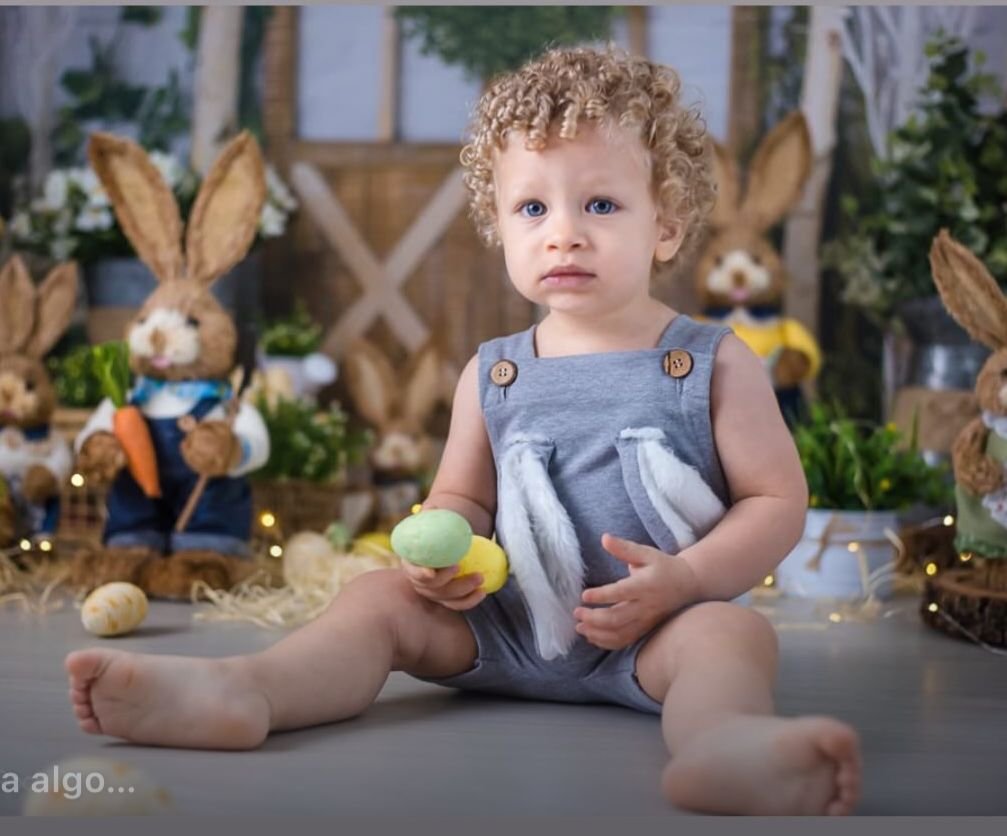 Jardineira Coelhinho Samuel