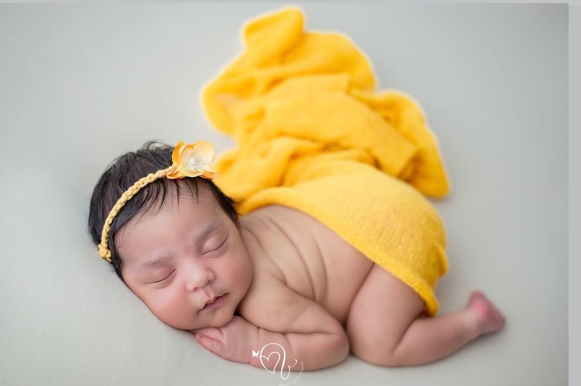 Combo Wrap amarelo Bela + headband