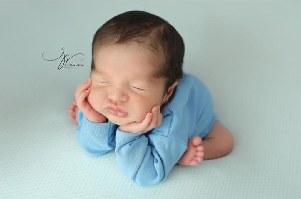 Body Gil NB Azul Bebê