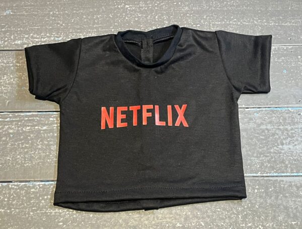 T-shirt NB Netflix Preta