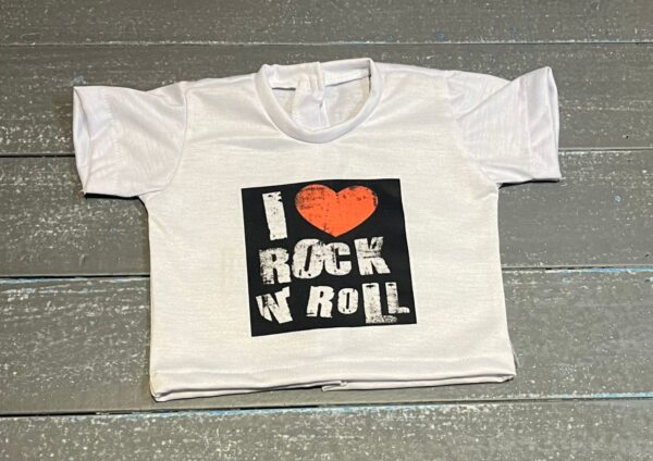 T-shirt NB I Love Rock in Roll