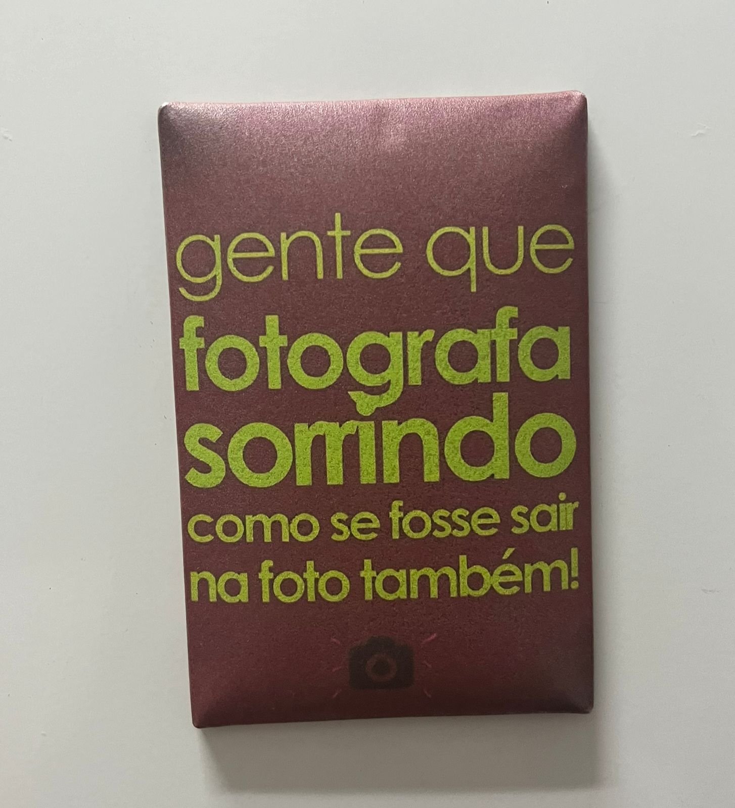 Imã Criativo Fotografar Sorrindo