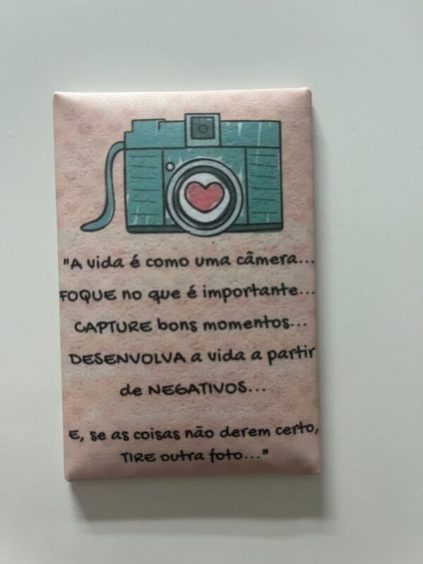 Imã Criativo Tire Outra Foto