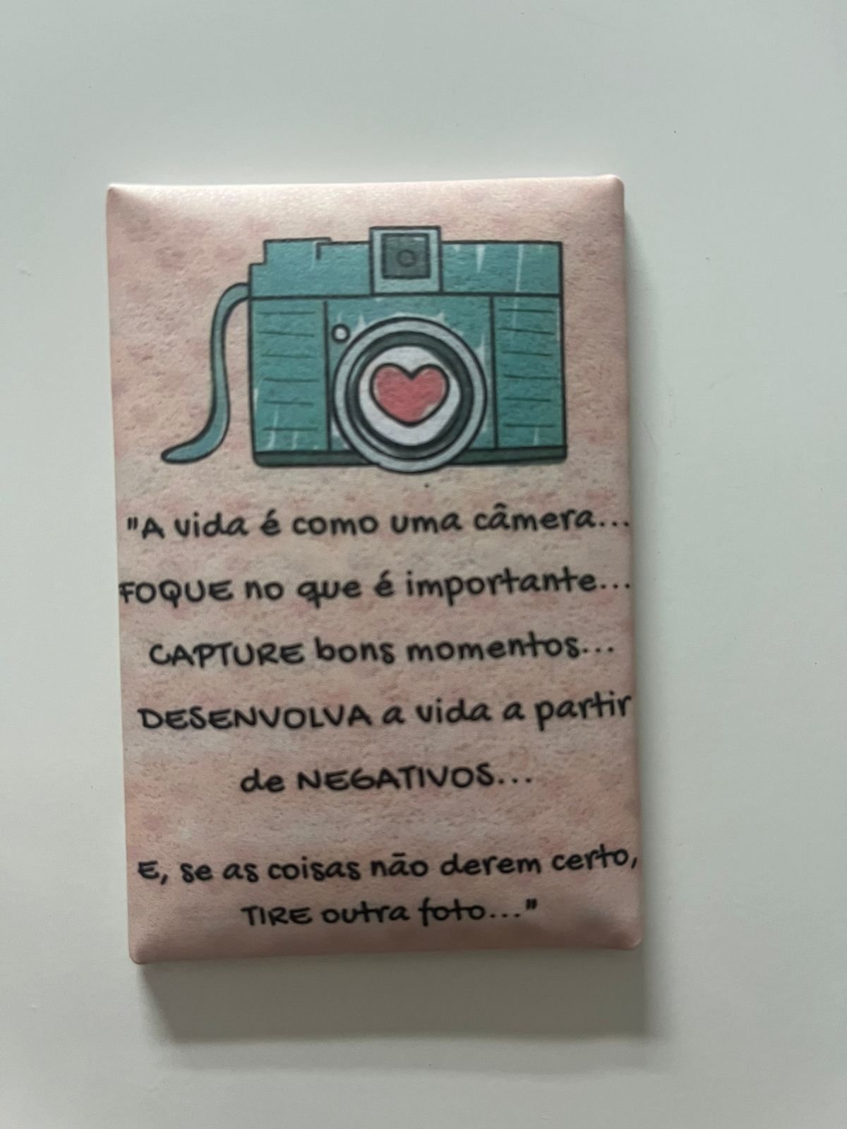 Imã Criativo Tire Outra Foto