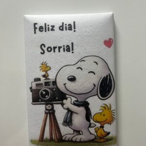 Imã Criativo Snoopy Feliz Dia