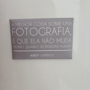 Imã Criativo Frase
