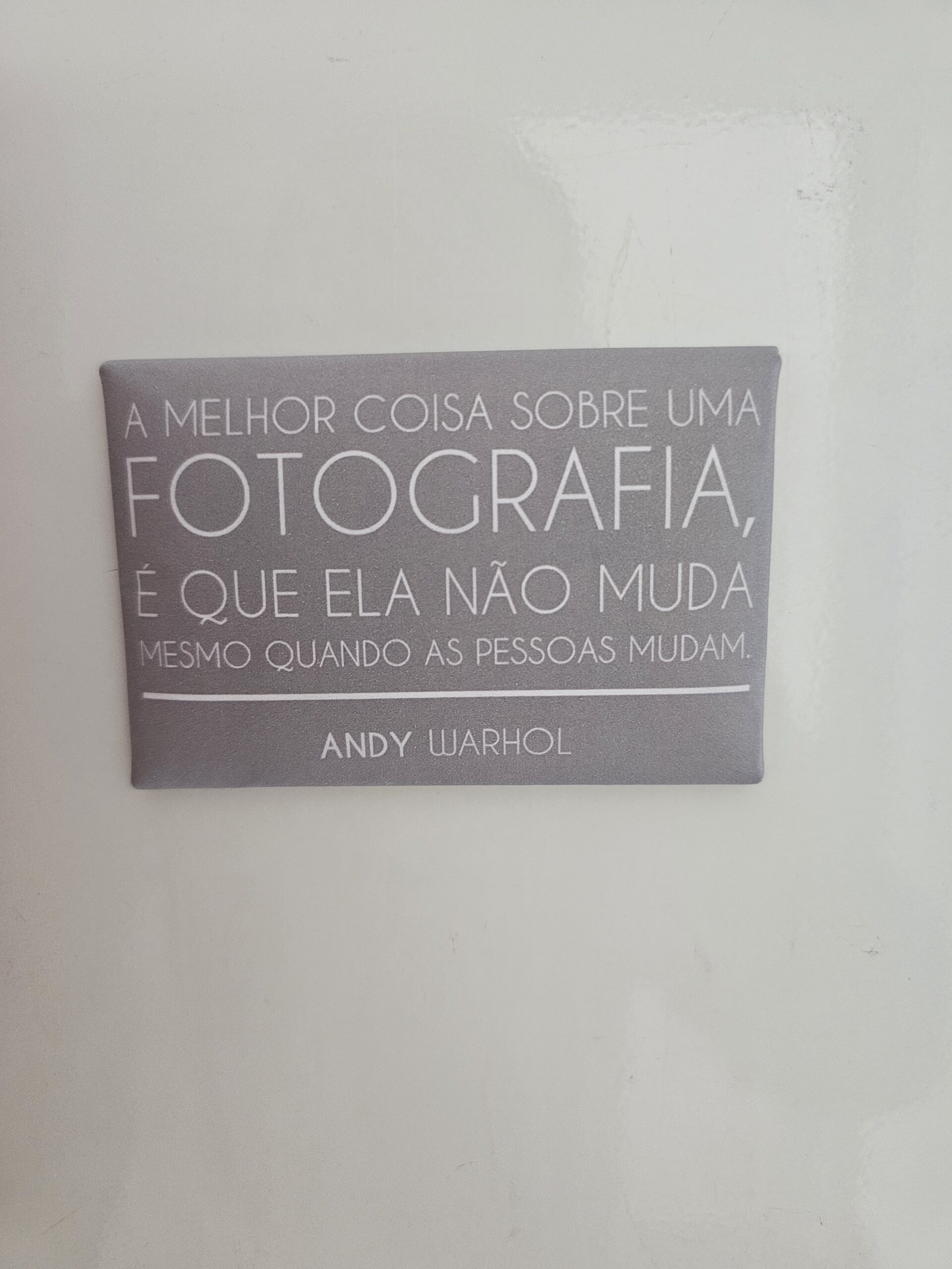 Imã Criativo Frase