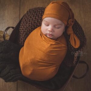 Wrap de Contenção + Touca Soneca Mostarda