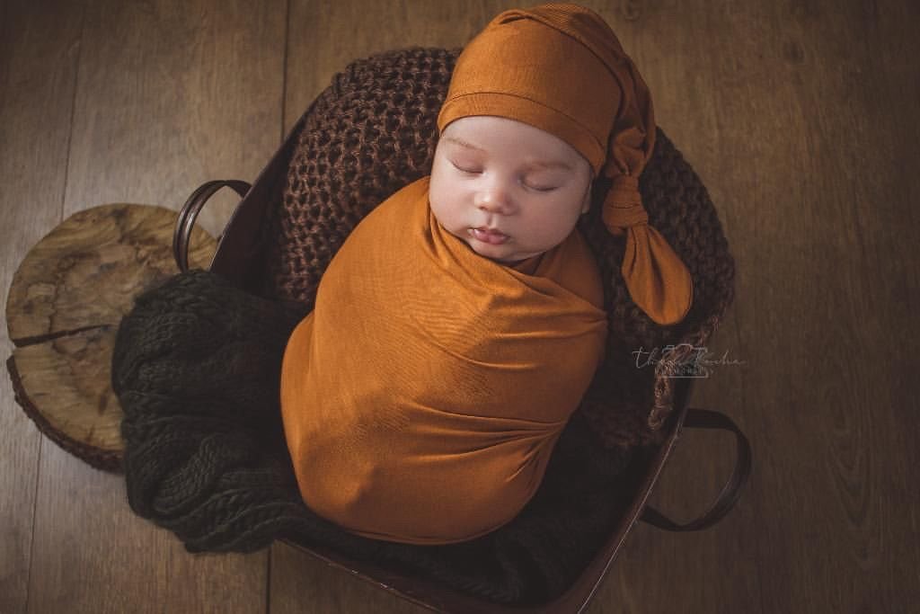 Wrap de Contenção + Touca Soneca Mostarda