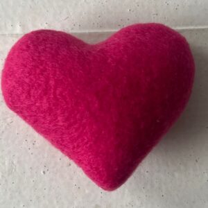 Mini Coração rosa pink