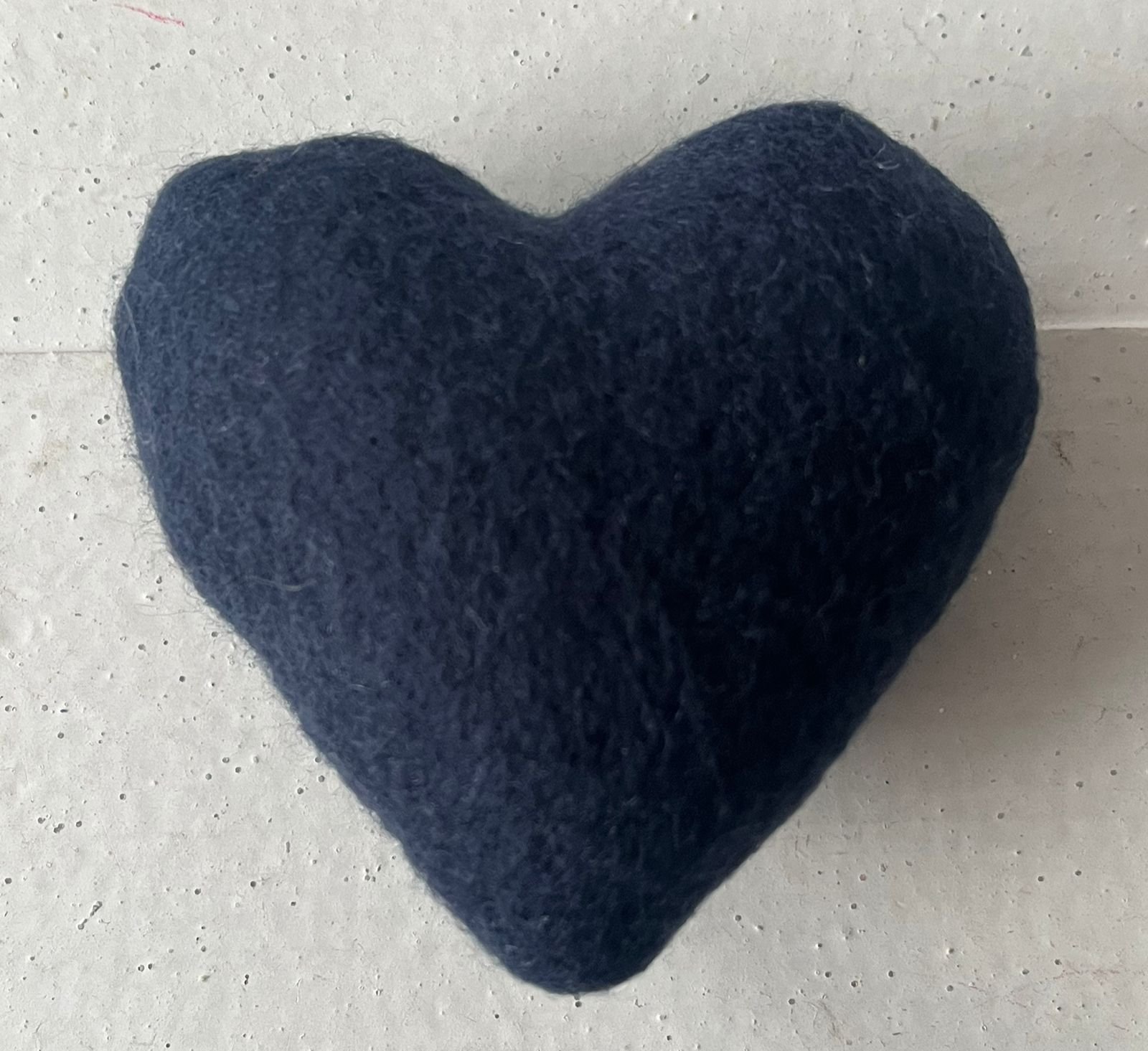 Mini Coração Azul marinho