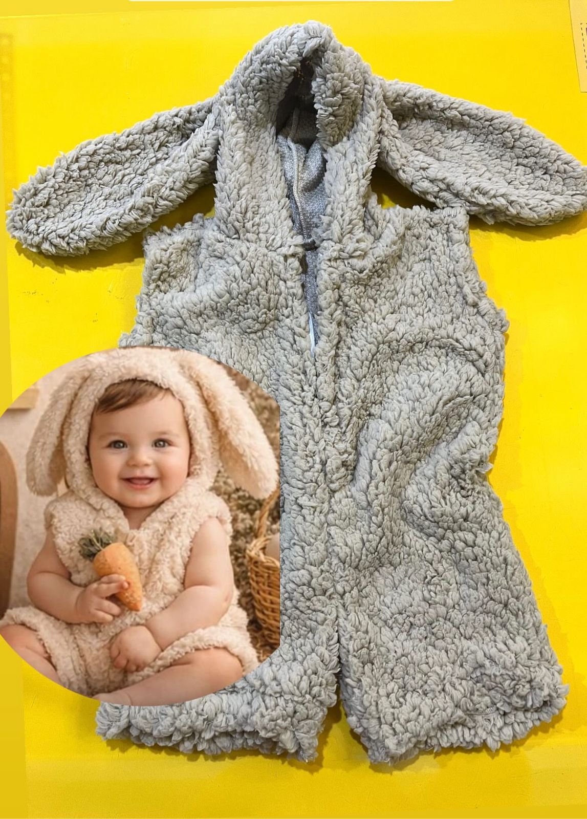 Coelhinho Fofo Bege AC